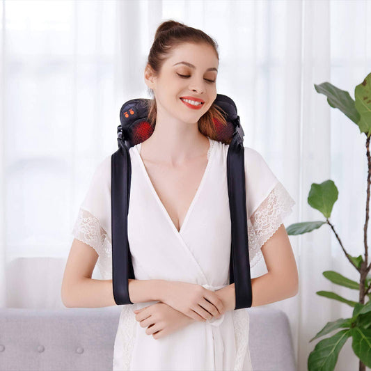 Masseur Shiatsu Multifonctionnel pour Cou et Dos - Massage Électrique Intelligent avec Chauffage