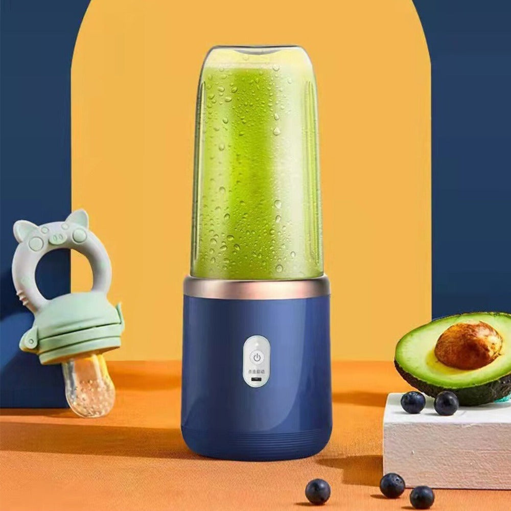 Blender Portable de Haute Qualité - 6 Lames - 6 Couleurs - USB Wireless