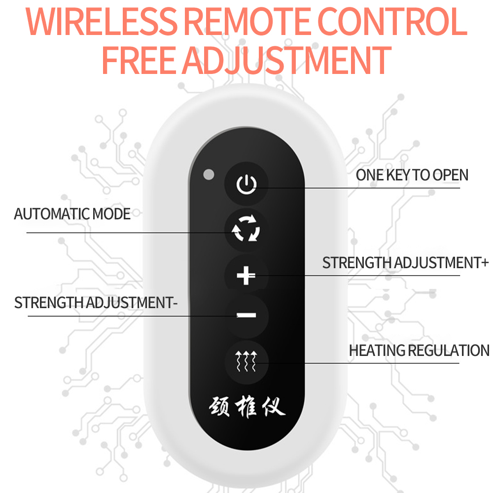 Masseur Cervical Intelligent Chauffant pour Soulagement de la Douleur