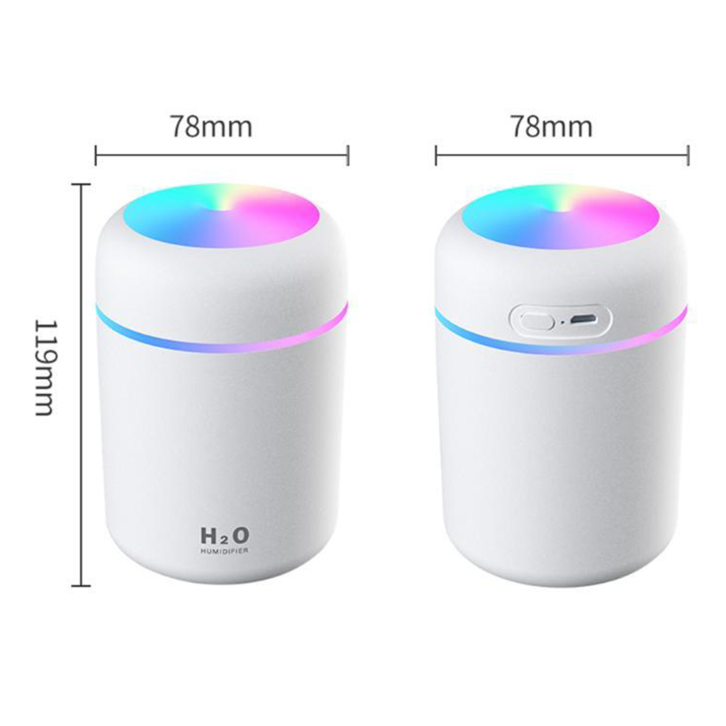 Diffuseur d'Huiles Essentielles et Humidificateur d'Air Portable pour Voiture et Maison